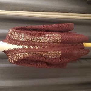 Catherines Embroidered Paisley Kimono